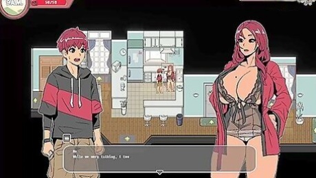 Spooky Milk Life - Hentai Game - Gameplay - Big Tits - Milf - Anime Hentai