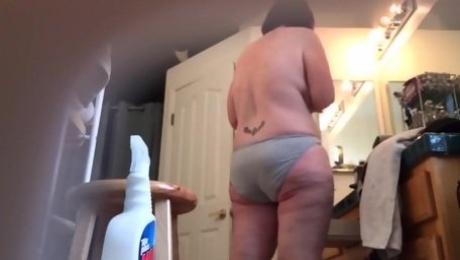 Incredible Voyeur, BBW porn scene