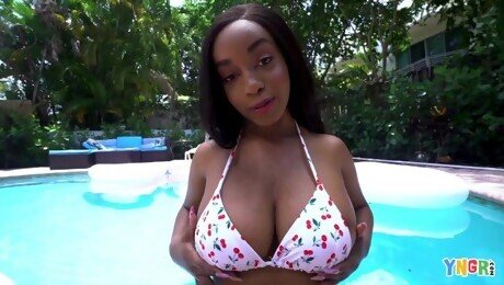 YNGR - Busty Ebony Teen Lilly Starfire Is Ready For Some Hard Dick