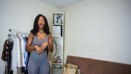 Try on haul Amateur ebony